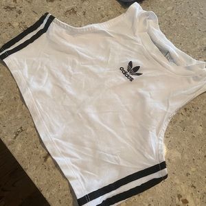 Adidas cropped tank